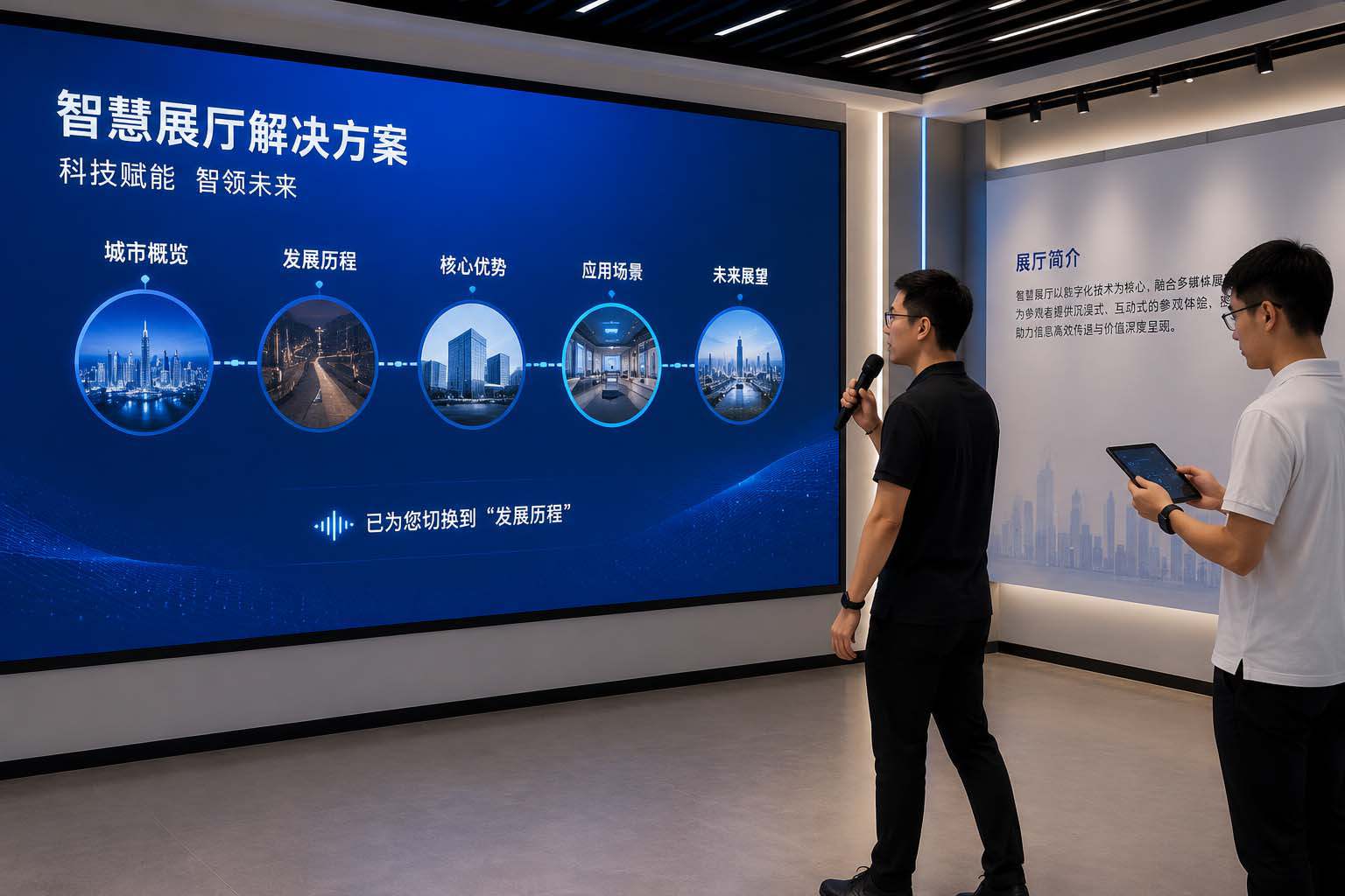 展厅语音控制怎么选？5个指标对照着看就够了